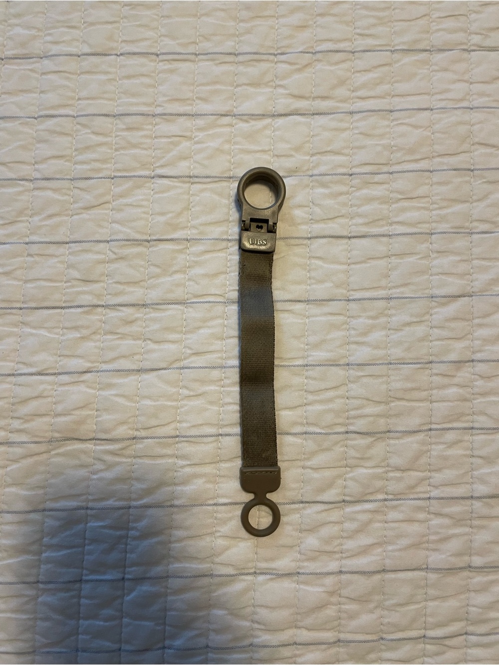 Bibs Loop Pacifier Clip | Brown - Picture 2 of 2